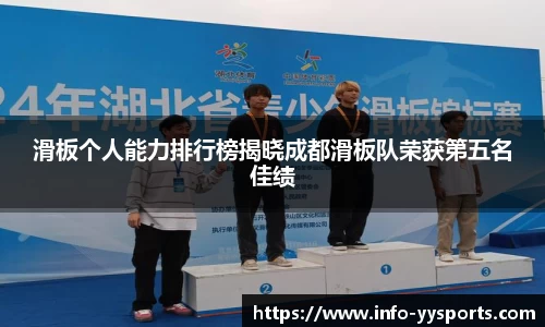 滑板个人能力排行榜揭晓成都滑板队荣获第五名佳绩